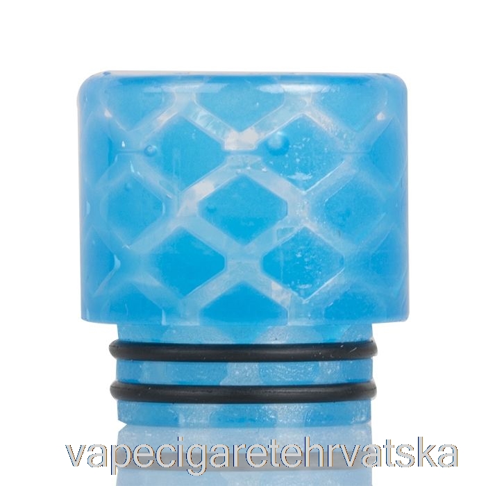 Vape Hrvatska 810 Prozirna Zmijska Smola Drip Tip Svijetlo Plava